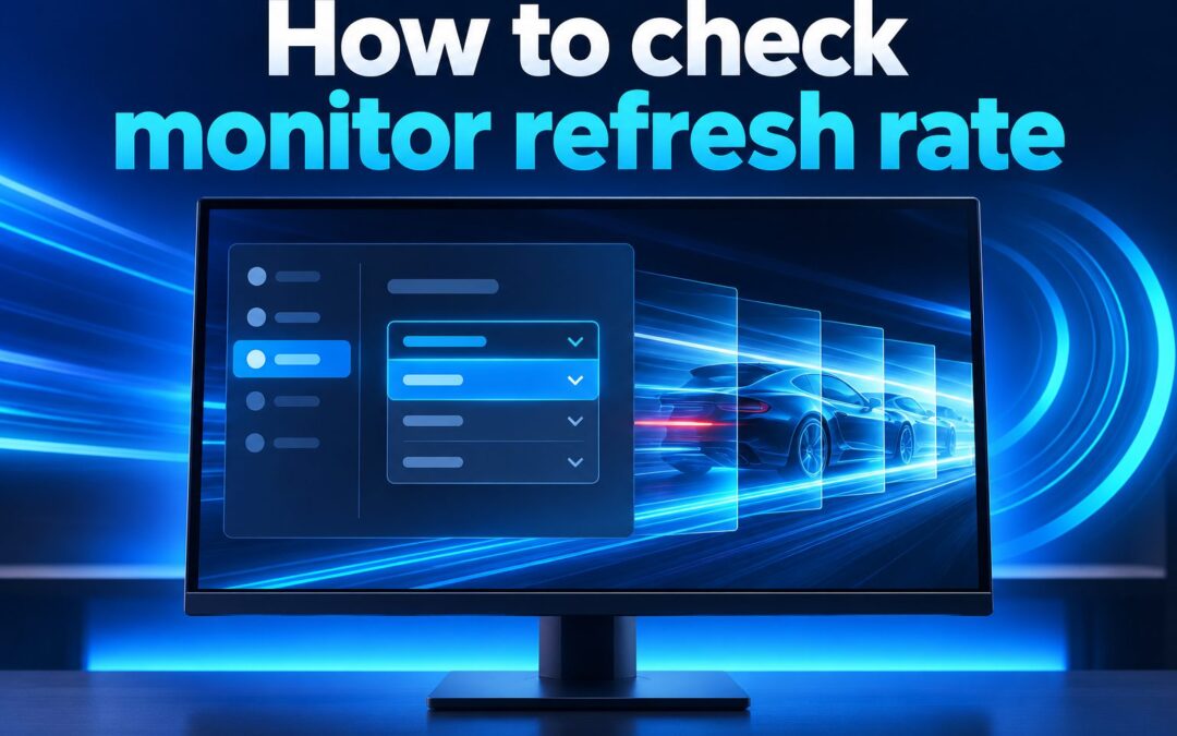How to Check Monitor Refresh Rate on Windows and Mac